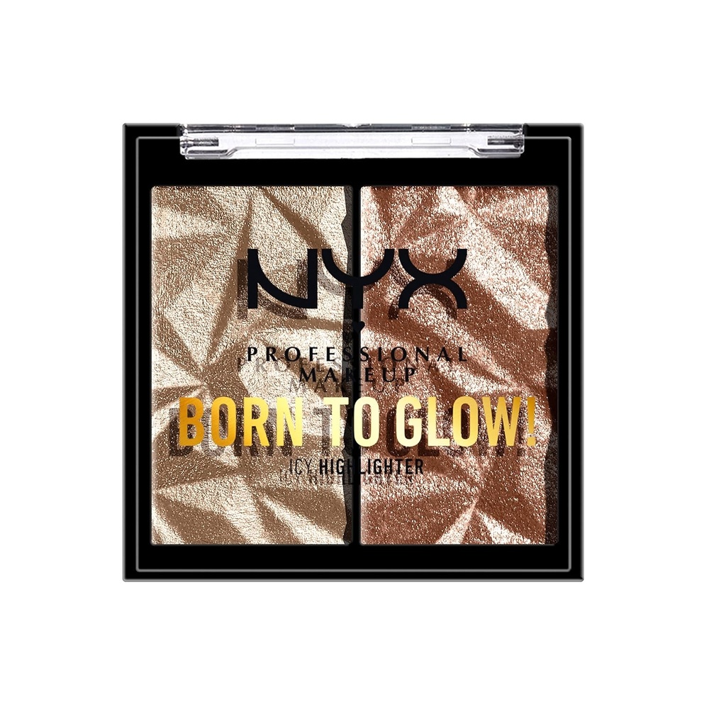 image:imageNYX PROFESSIONAL MAKEUP Born To Glow Icy Highlighter Duo  Bout The BronzePLATINUM STATUS