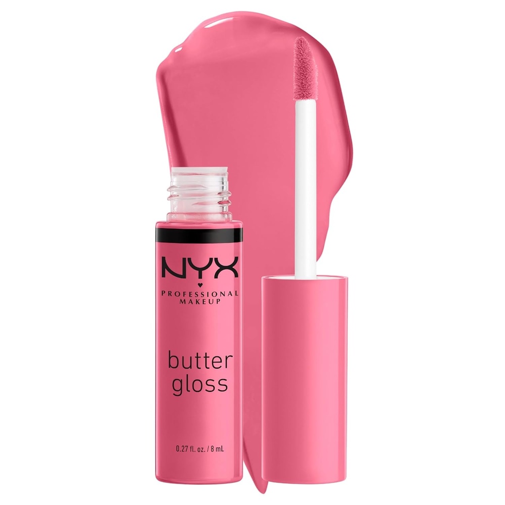 image:imageNYX PROFESSIONAL MAKEUP Butter Gloss Brown Sugar NonSticky Lip Gloss  Pack Of 3 Sugar High Spiked Toffee Butterscotch09 Vanilla Cream Pie