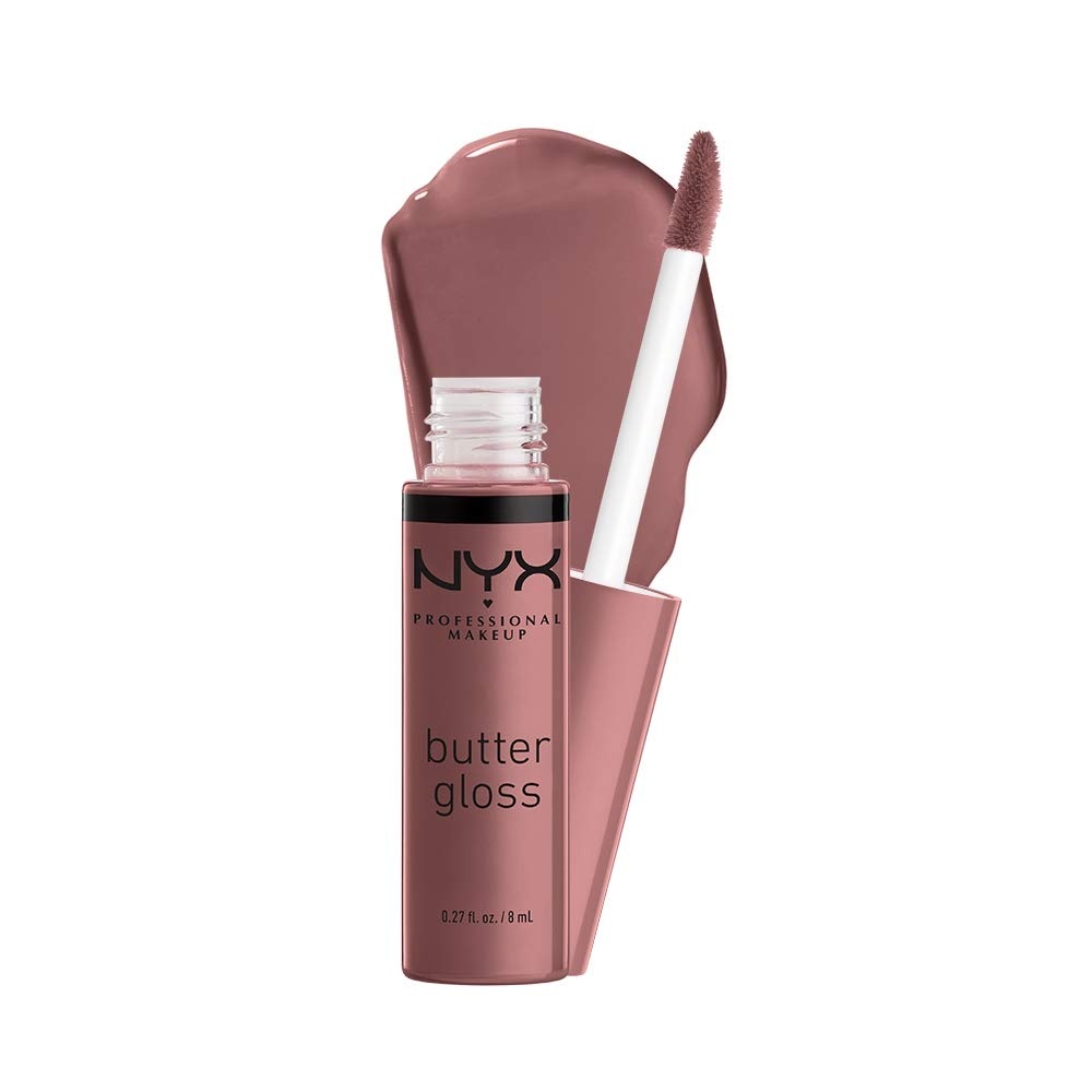 image:imageNYX PROFESSIONAL MAKEUP Butter Gloss Brown Sugar NonSticky Lip Gloss  Pack Of 3 Sugar High Spiked Toffee Butterscotch42 Salty Coco