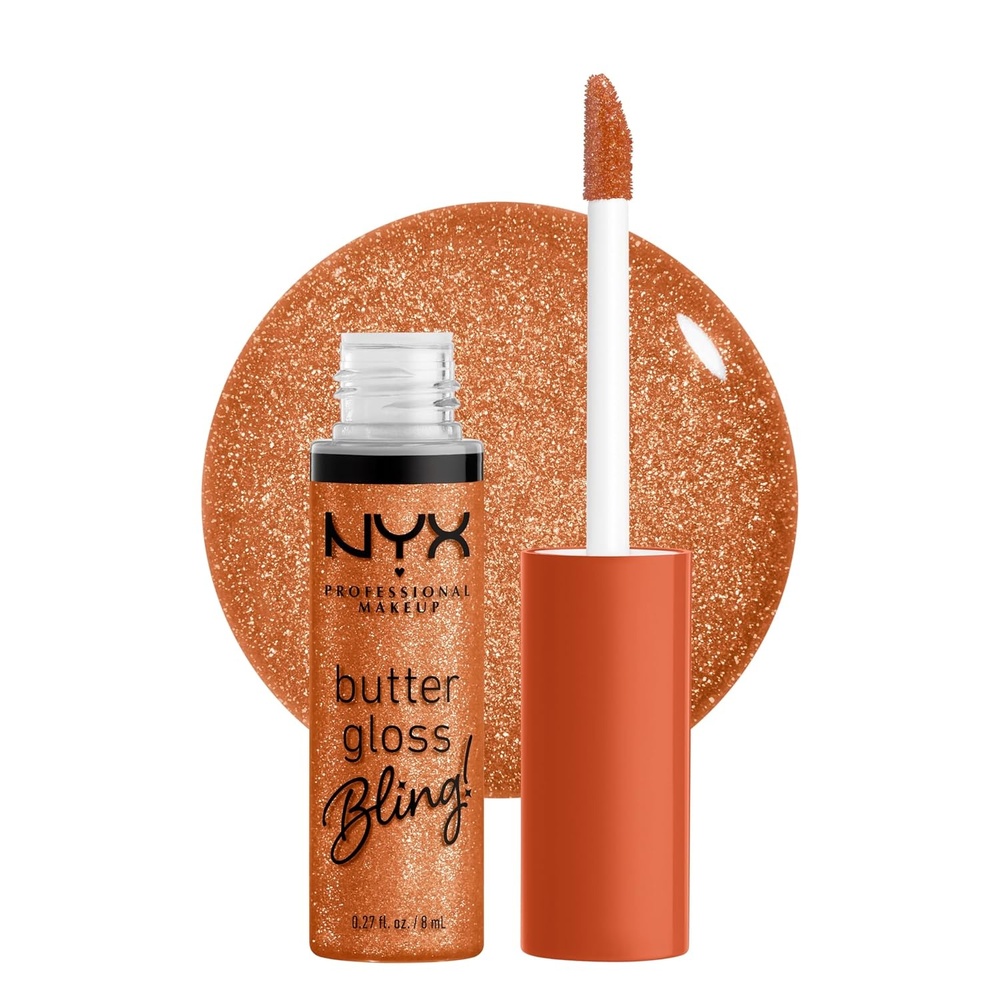 image:imageNYX PROFESSIONAL MAKEUP Butter Gloss Brown Sugar NonSticky Lip Gloss  Pack Of 3 Sugar High Spiked Toffee ButterscotchPricey Shimmer