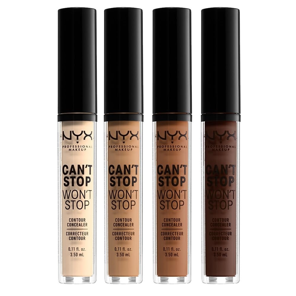image:imageNYX PROFESSIONAL MAKEUP Cant Stop Wont Stop Contour Concealer 24h Full Coverage Matte Finish  Light Ivory103 NEUTRAL BUFF