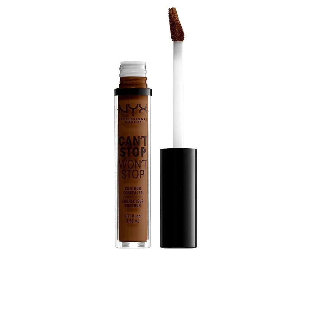 image:imageNYX PROFESSIONAL MAKEUP Cant Stop Wont Stop Contour Concealer 24h Full Coverage Matte Finish  Light Ivory223 WALNUT