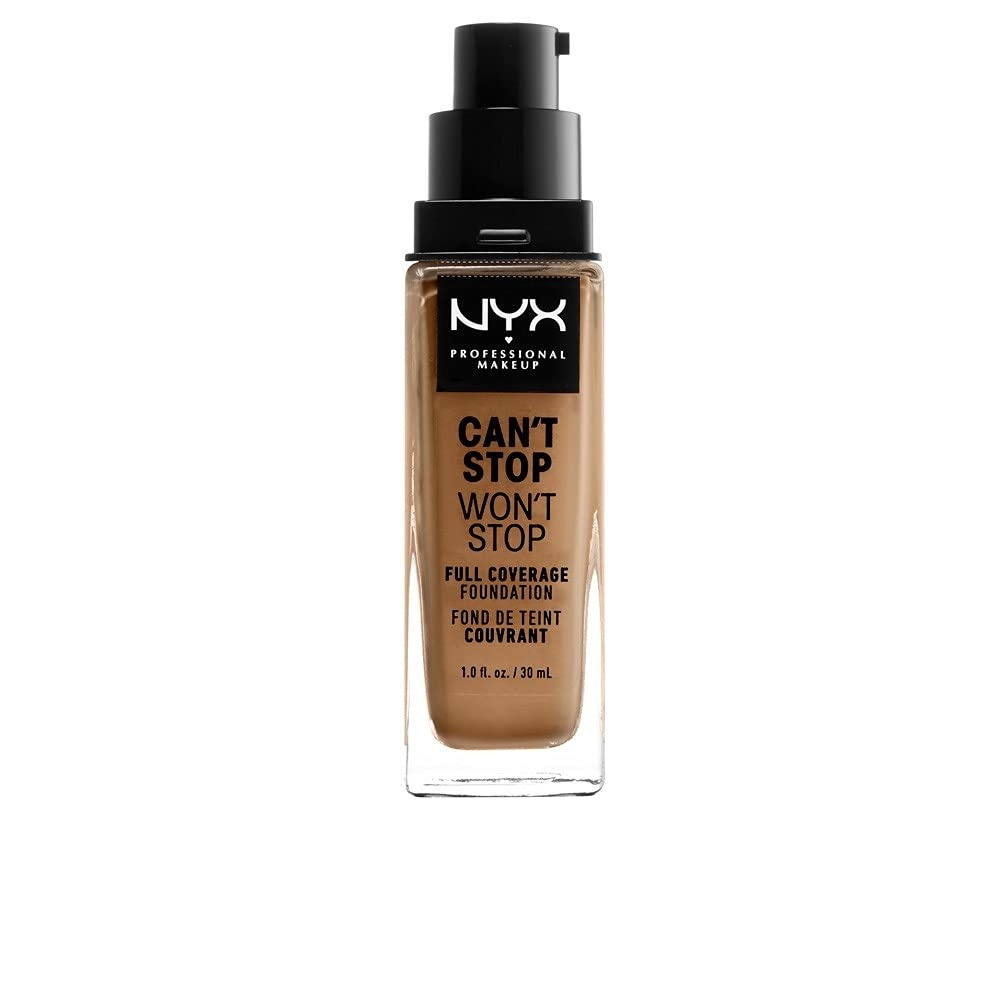 image:imageNYX PROFESSIONAL MAKEUP Cant Stop Wont Stop Foundation 24h Full Coverage Matte Finish  Vanilla13 GOLDEN