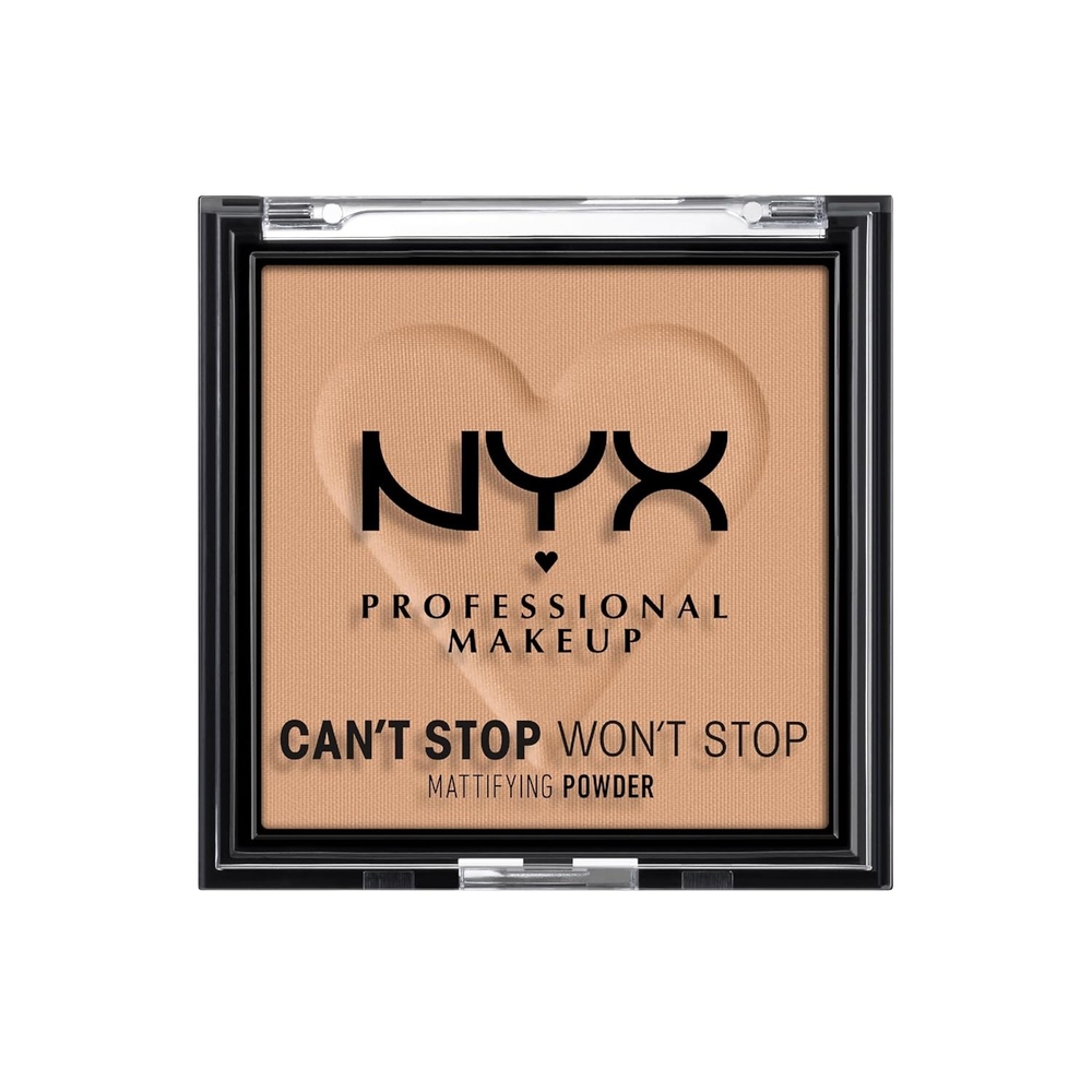 image:imageNYX PROFESSIONAL MAKEUP Cant Stop Wont Stop Mattifying Pressed Powder  Medium06 TAN