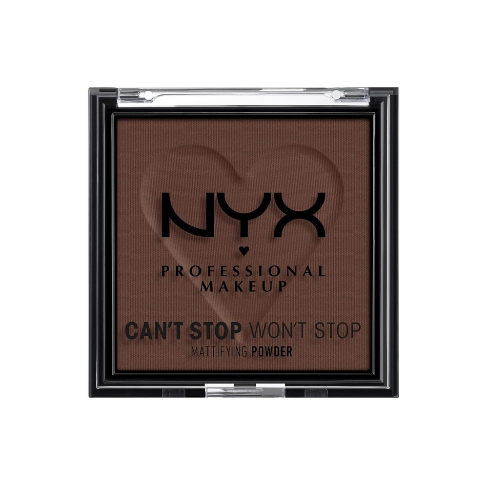 image:imageNYX PROFESSIONAL MAKEUP Cant Stop Wont Stop Mattifying Pressed Powder  Medium10 RICH