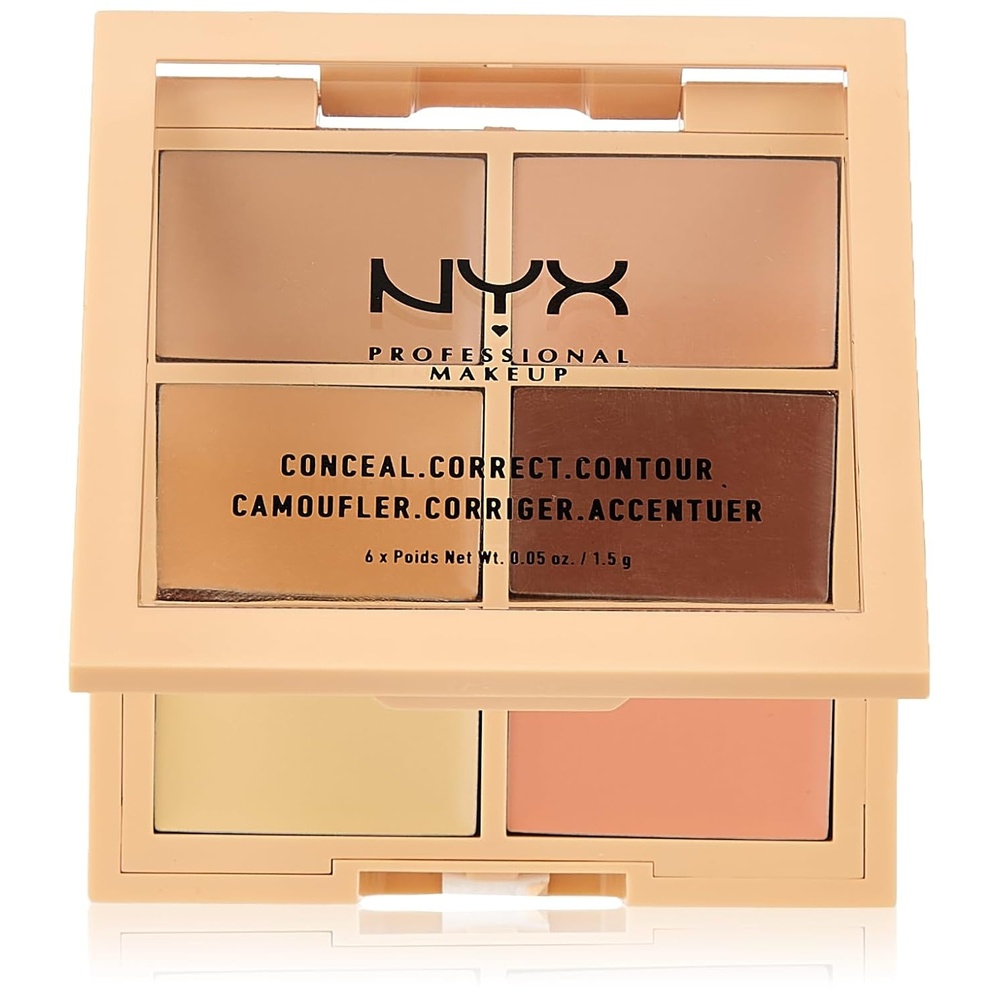 image:imageNYX PROFESSIONAL MAKEUP Color Correcting Concealer Palette01 LIGHT