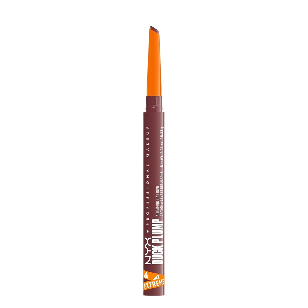image:imageNYX PROFESSIONAL MAKEUP Duck Plump Plumping Lip Liner Matte Pencil With Up To 10HR Wear Ducking Clear Clear Lip LinerFill em in