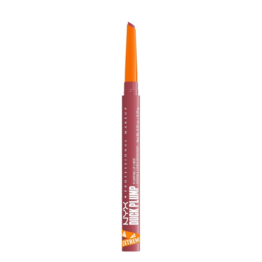 image:imageNYX PROFESSIONAL MAKEUP Duck Plump Plumping Lip Liner Matte Pencil With Up To 10HR Wear Ducking Clear Clear Lip LinerPinkjection