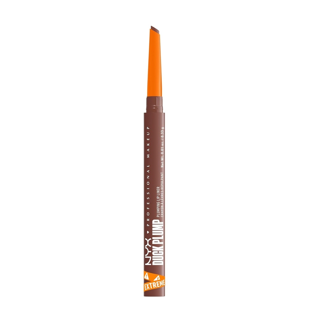 image:imageNYX PROFESSIONAL MAKEUP Duck Plump Plumping Lip Liner Matte Pencil With Up To 10HR Wear Ducking Clear Clear Lip LinerSubtle Touch