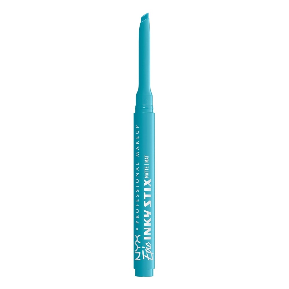 image:imageNYX PROFESSIONAL MAKEUP Epic Inky Stix Eyeliner Mechanical Cream Gel Eyeliner Waterproof Formula With Up To 24HR Wear  08 Turbo Teal Metallic Dark Turquoise07 Cyber Cyan Matte