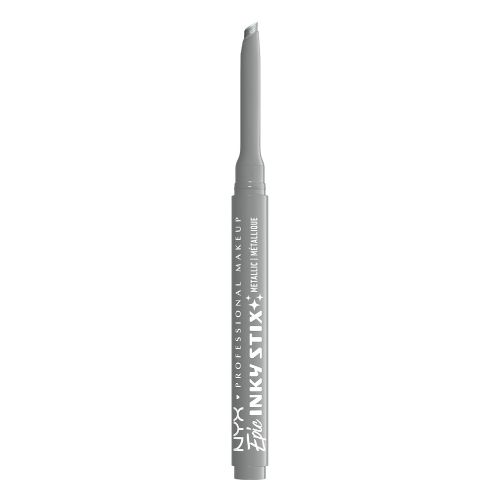image:imageNYX PROFESSIONAL MAKEUP Epic Inky Stix Eyeliner Mechanical Cream Gel Eyeliner Waterproof Formula With Up To 24HR Wear  08 Turbo Teal Metallic Dark Turquoise16 Silver Shock Metallic