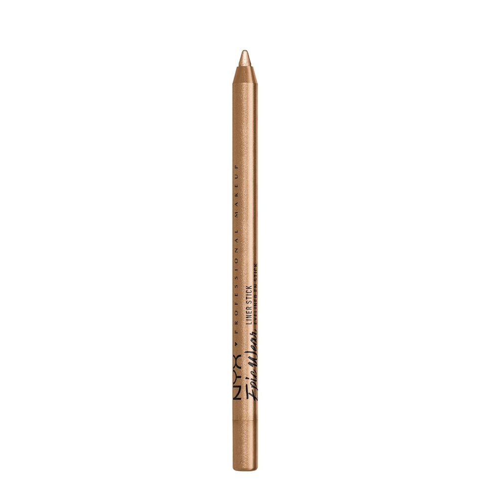 image:imageNYX PROFESSIONAL MAKEUP Epic Wear Liner Stick LongLasting Eyeliner Pencil  Deepest Brown02 Gold Plated