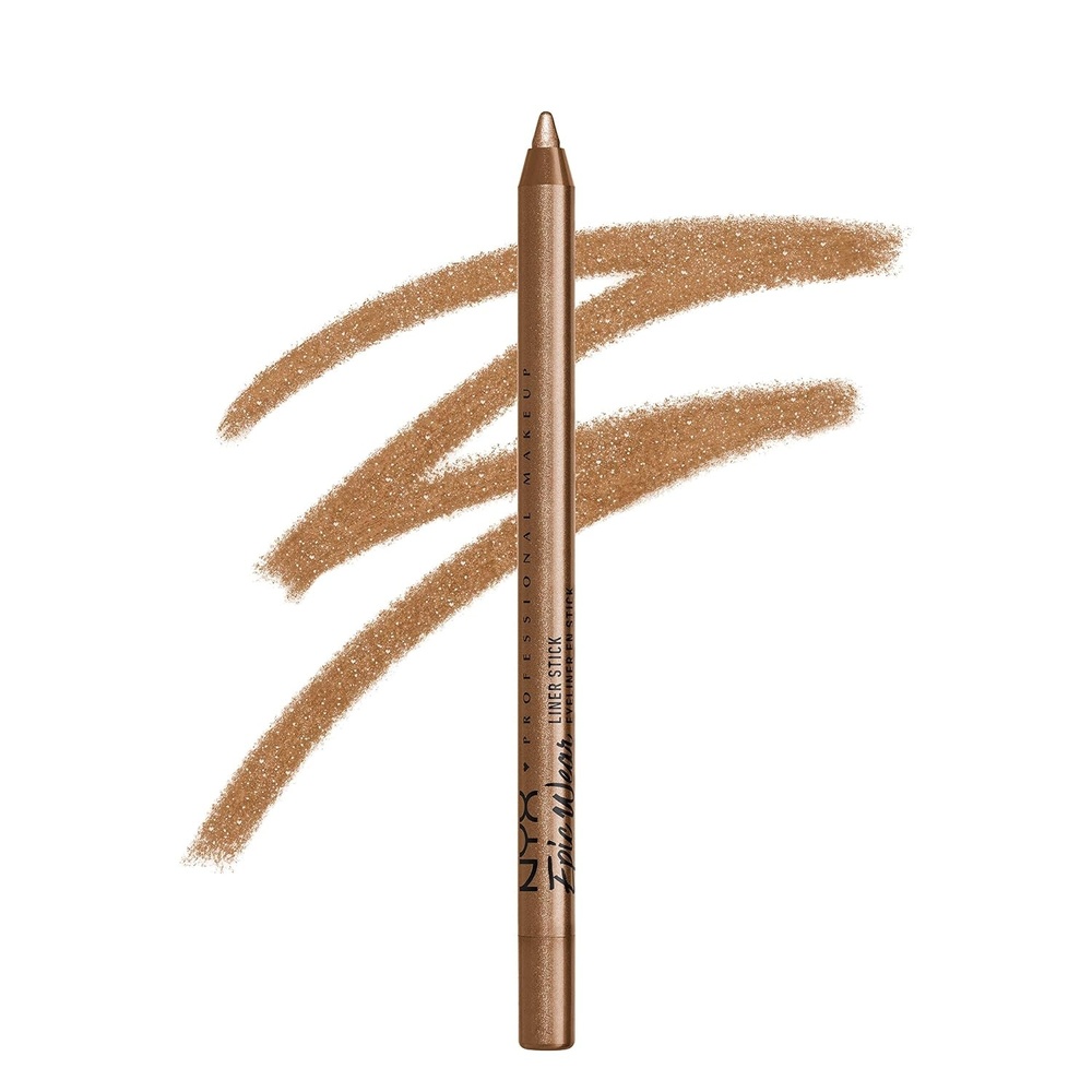 image:imageNYX PROFESSIONAL MAKEUP Epic Wear Liner Stick LongLasting Eyeliner Pencil  Deepest Brown04 Gilded Taupe
