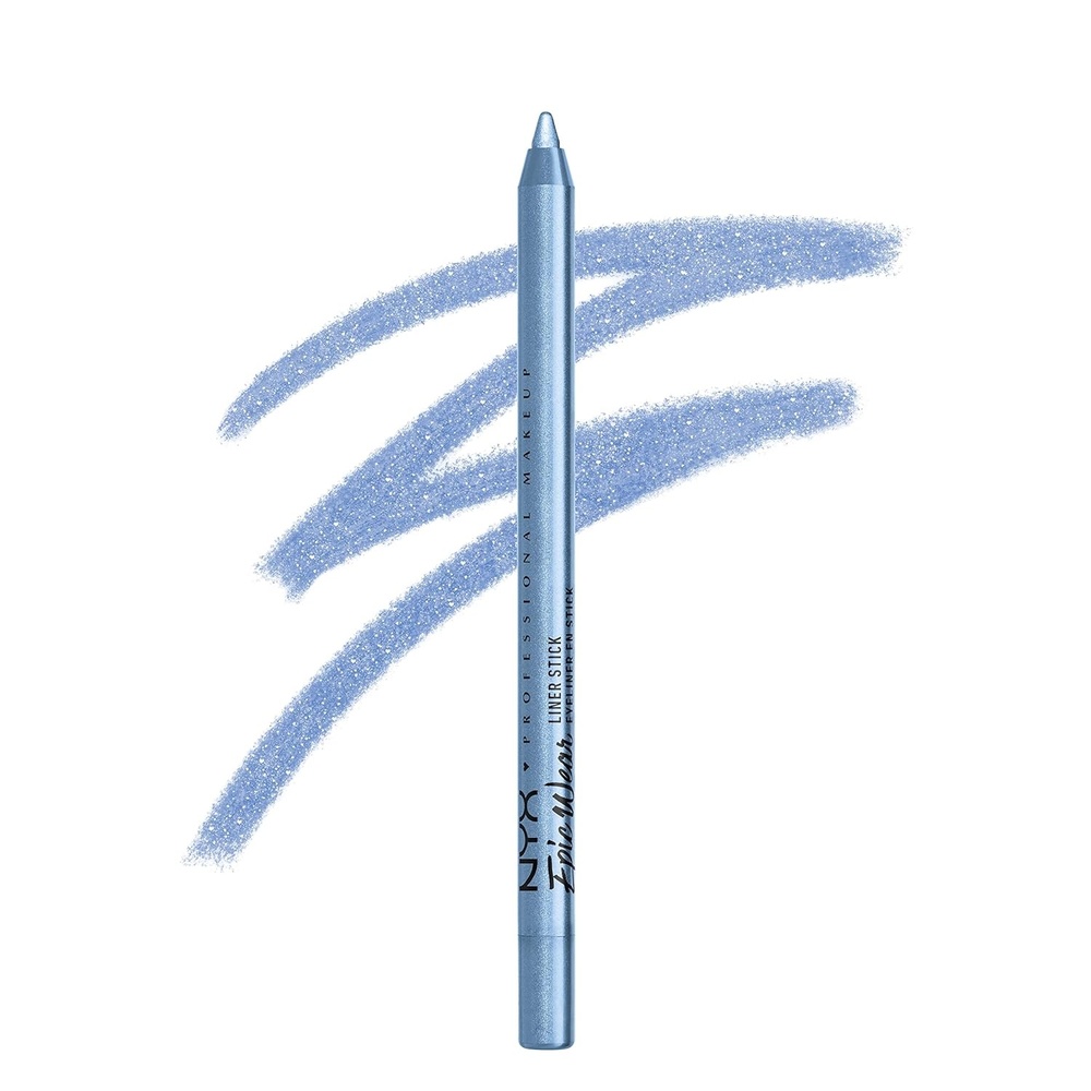 image:imageNYX PROFESSIONAL MAKEUP Epic Wear Liner Stick LongLasting Eyeliner Pencil  Deepest Brown21 Chill Blue