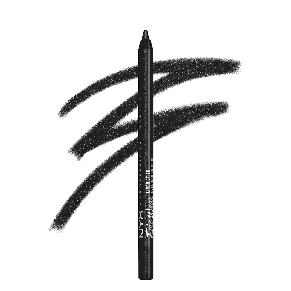 image:imageNYX PROFESSIONAL MAKEUP Epic Wear Liner Stick LongLasting Eyeliner Pencil  Deepest Brown29 Black Metal