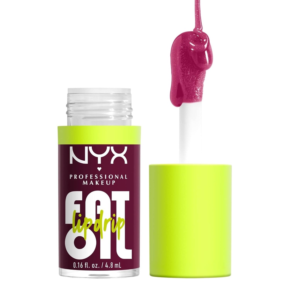 image:imageNYX PROFESSIONAL MAKEUP Fat Oil Lip Drip Moisturizing Lip Oil Gloss Vegan Tinted Formula Up to 12 HR Hydration  Newsfeed Rose Nude04 Thats Chic