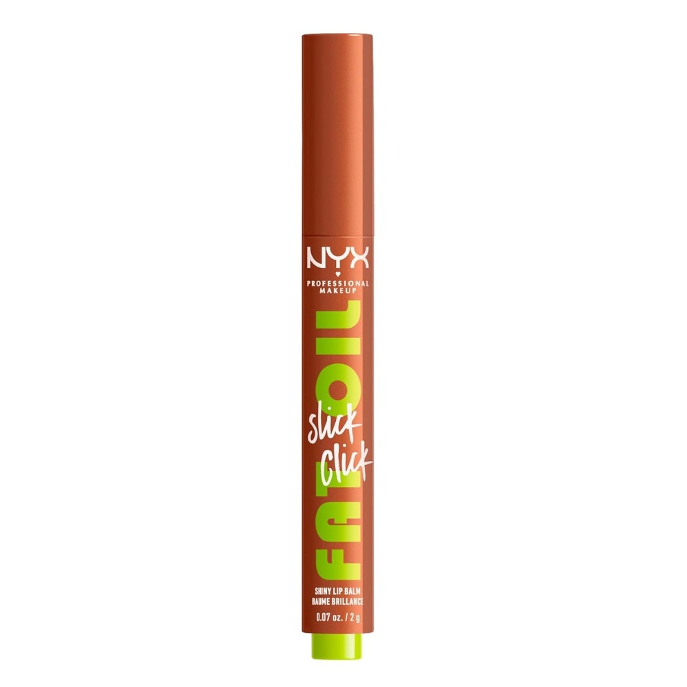 image:imageNYX PROFESSIONAL MAKEUP Fat Oil Slick Click Lightweight Buildable Pigmented Vegan Lip Balm  Link In My Bio17 FEEDWORTHY