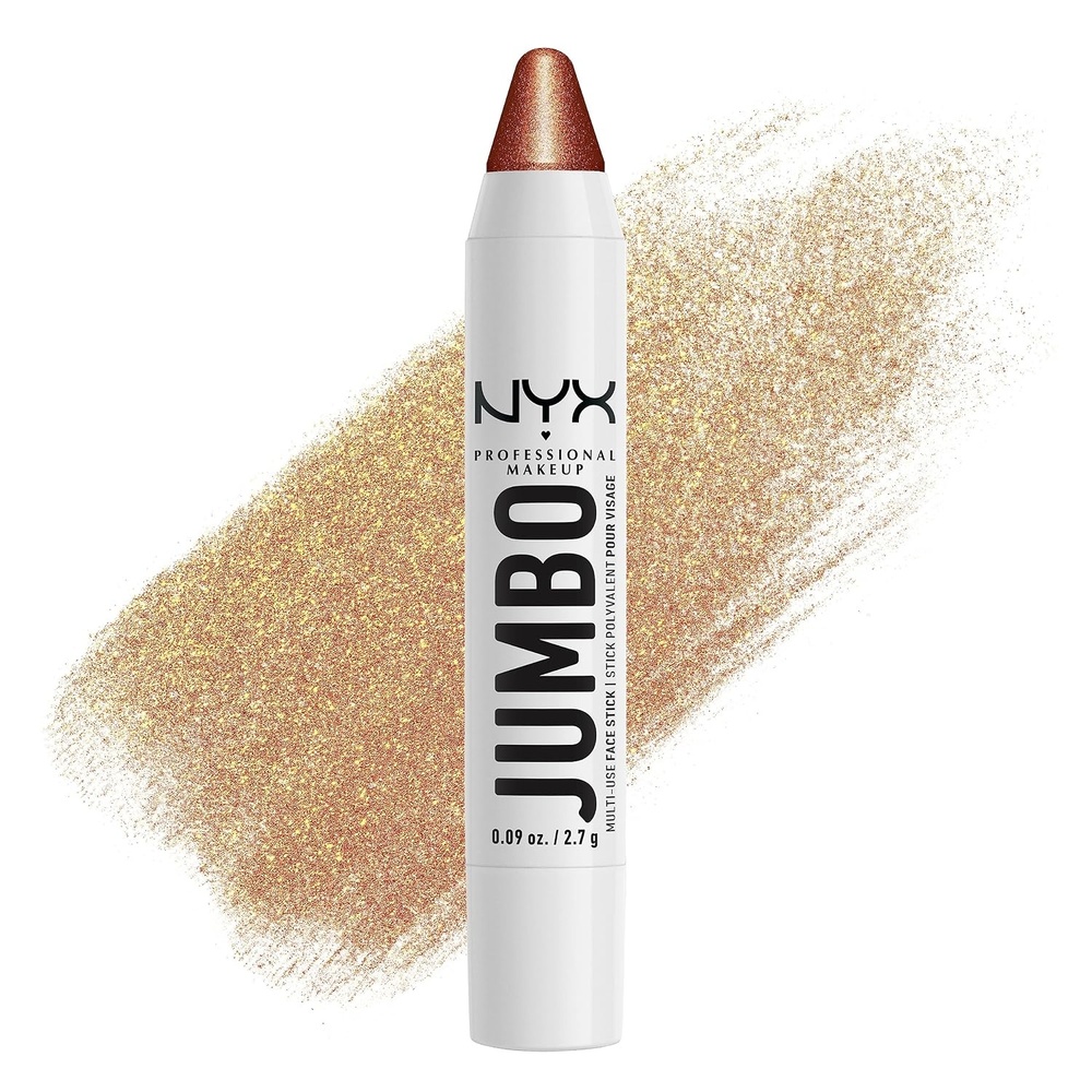 image:imageNYX PROFESSIONAL MAKEUP Jumbo MultiUse Face Highlighter Stick  Coconut CakeFlan