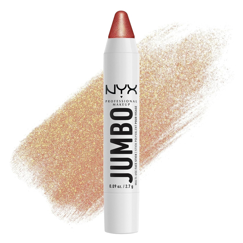 image:imageNYX PROFESSIONAL MAKEUP Jumbo MultiUse Face Highlighter Stick  Coconut CakeLemon Meringue