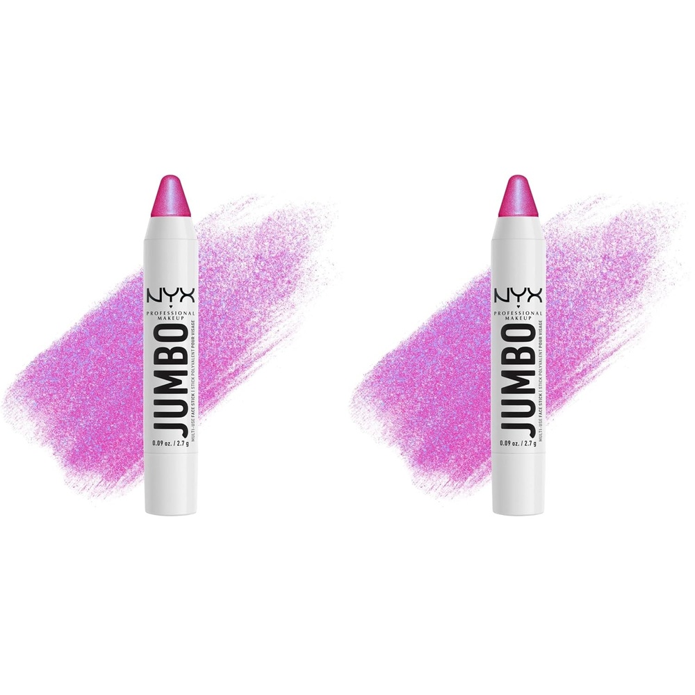 image:imageNYX PROFESSIONAL MAKEUP Jumbo MultiUse Face Highlighter Stick  Coconut Cakeazul  Blueberry Muffin