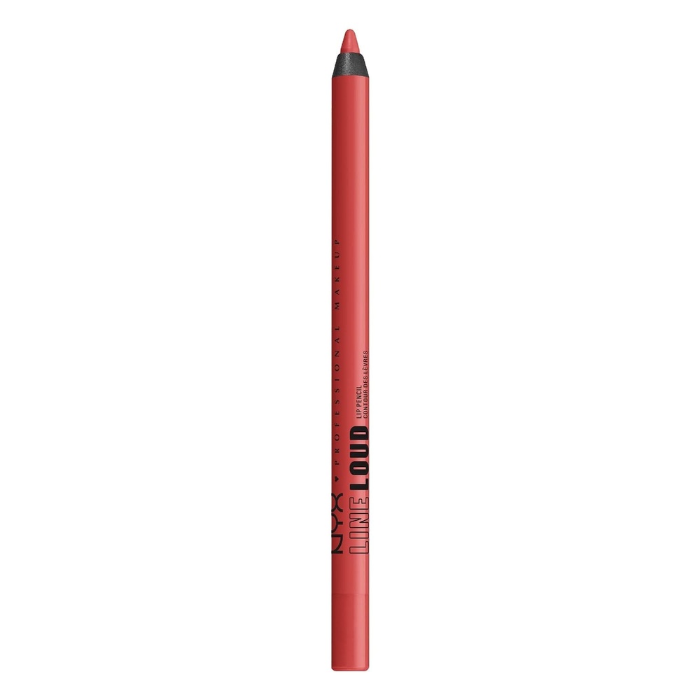 image:imageNYX PROFESSIONAL MAKEUP Line Loud Lip Liner Longwear and Pigmented Lip Pencil with Jojoba Oil amp Vitamin E  Magic Maker Midtone Bright Orange11 Rebel Red