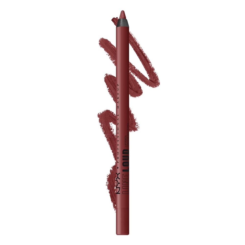 image:imageNYX PROFESSIONAL MAKEUP Line Loud Lip Liner Longwear and Pigmented Lip Pencil with Jojoba Oil amp Vitamin E  Magic Maker Midtone Bright Orange31 Ten Out Of Ten