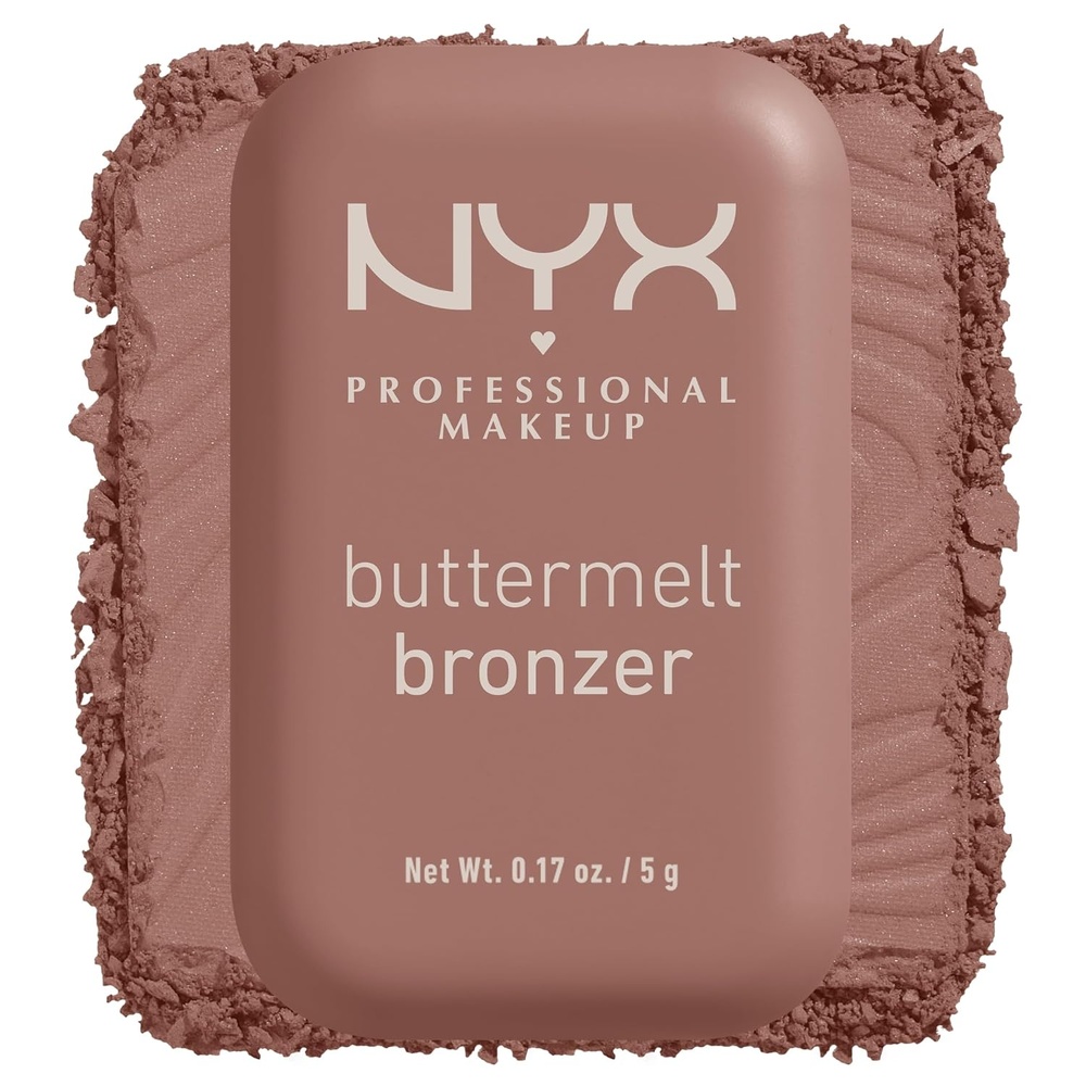 image:imageNYX PROFESSIONAL MAKEUP Matte Buttermelt Bronzer Longwear Face Makeup with Up to 12 Hours of Wear Vegan Formula  Butta Off Medium Deep Golden02  All Buttad Up