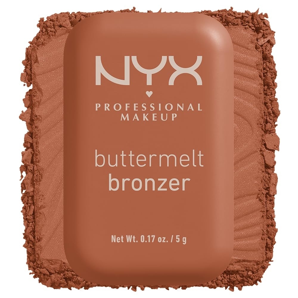 image:imageNYX PROFESSIONAL MAKEUP Matte Buttermelt Bronzer Longwear Face Makeup with Up to 12 Hours of Wear Vegan Formula  Butta Off Medium Deep Golden025  Butta Ballin
