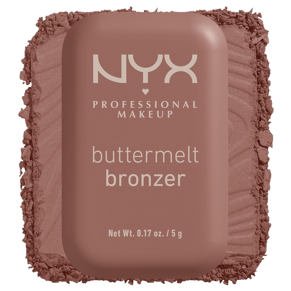 image:imageNYX PROFESSIONAL MAKEUP Matte Buttermelt Bronzer Longwear Face Makeup with Up to 12 Hours of Wear Vegan Formula  Butta Off Medium Deep Golden04  Butta Biscuit