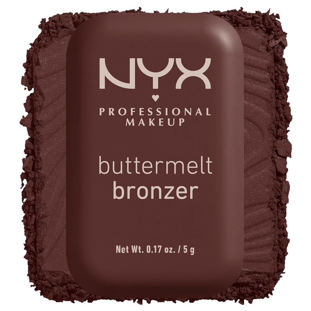 image:imageNYX PROFESSIONAL MAKEUP Matte Buttermelt Bronzer Longwear Face Makeup with Up to 12 Hours of Wear Vegan Formula  Butta Off Medium Deep Golden08  Butta Than U