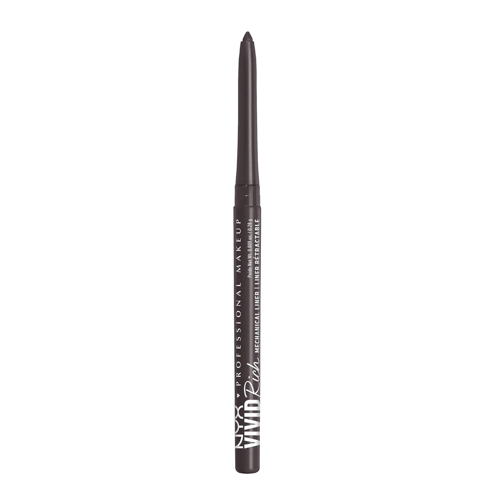 image:imageNYX PROFESSIONAL MAKEUP Mechanical Eye Pencil Vivid Rich Mechanical Creamy Retractable Eyeliner  Truffle Diamond Pewter Eyeliner12 Truffle Diamond