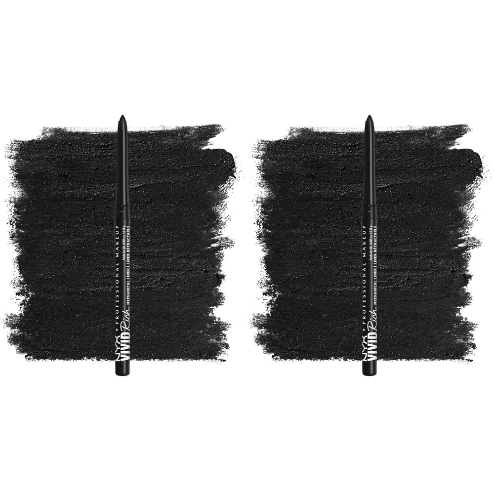 image:imageNYX PROFESSIONAL MAKEUP Mechanical Eye Pencil Vivid Rich Mechanical Creamy Retractable Eyeliner  Truffle Diamond Pewter Eyeliner16 Siempre nix