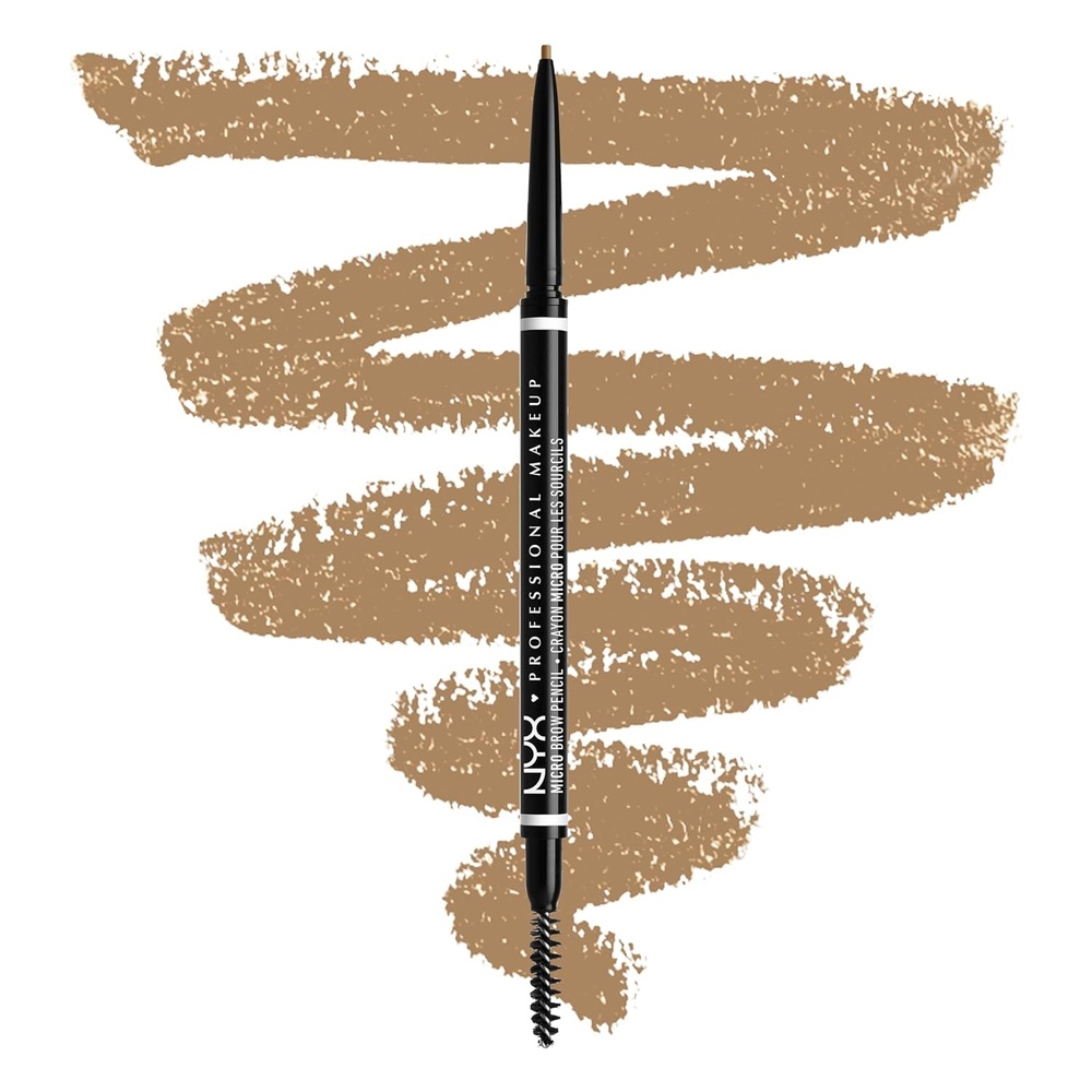 image:imageNYX PROFESSIONAL MAKEUP Micro Brow Pencil Precise Eyebrow Pencil  Ash Brown2 Blonde