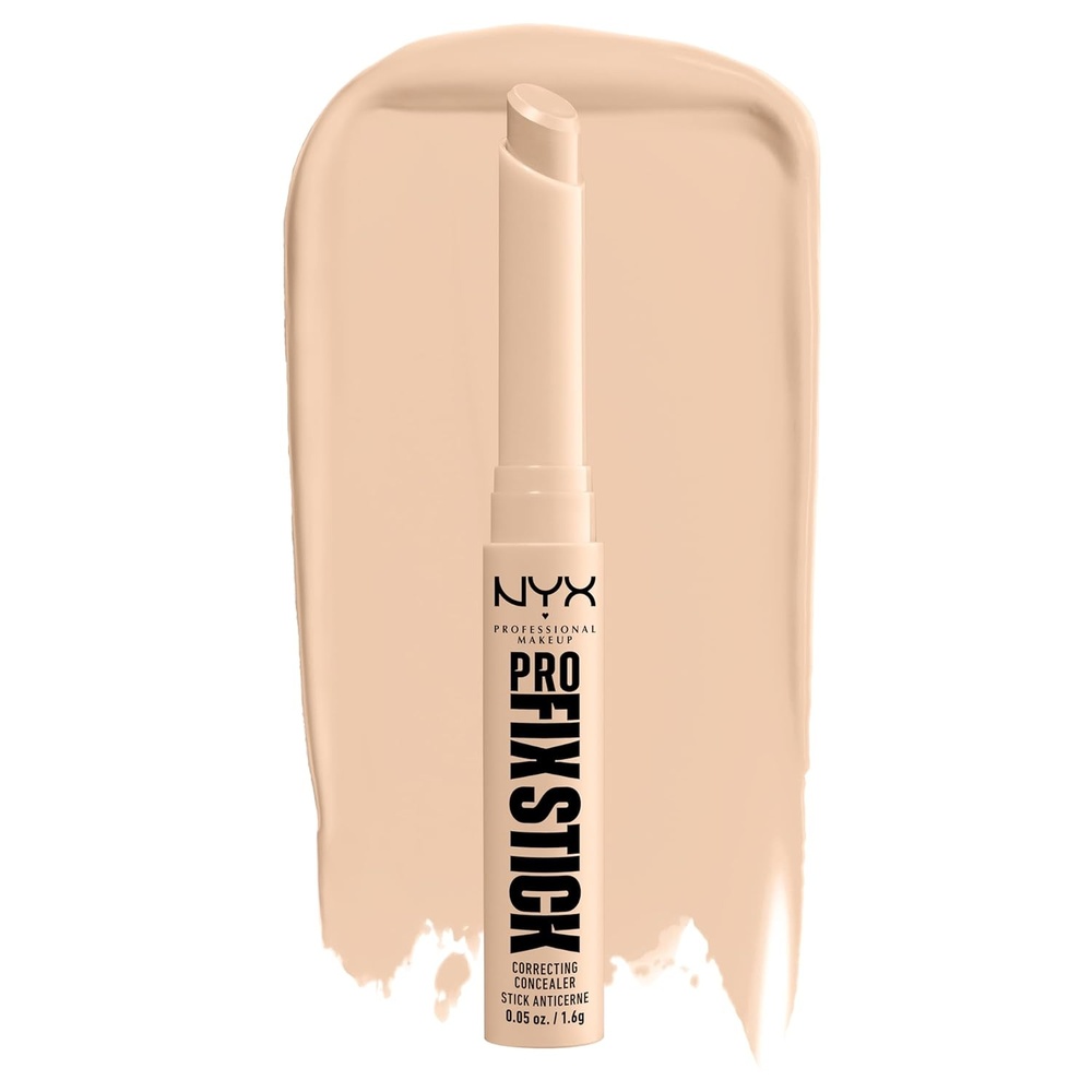 image:imageNYX PROFESSIONAL MAKEUP Pro Fix Stick Correcting Concealer Buildable Medium Coverage Concealer Stick  Vanilla03 ALABASTER