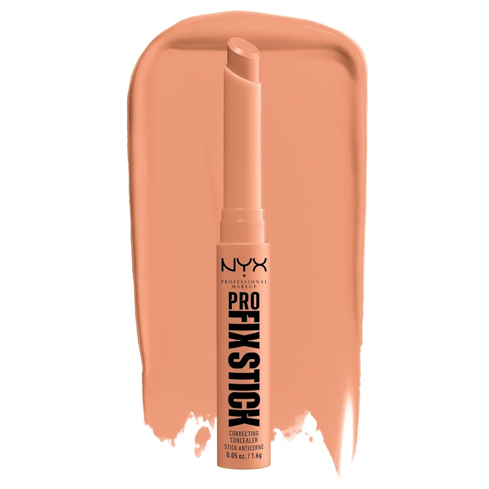 image:imageNYX PROFESSIONAL MAKEUP Pro Fix Stick Correcting Concealer Buildable Medium Coverage Concealer Stick  Vanilla04 DARK PEACH