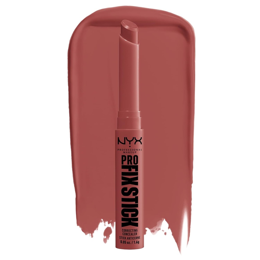 image:imageNYX PROFESSIONAL MAKEUP Pro Fix Stick Correcting Concealer Buildable Medium Coverage Concealer Stick  Vanilla06 BRICK RED