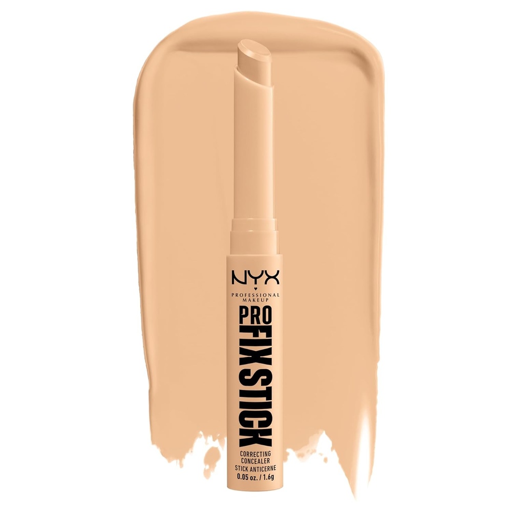 image:imageNYX PROFESSIONAL MAKEUP Pro Fix Stick Correcting Concealer Buildable Medium Coverage Concealer Stick  Vanilla06 NATURAL