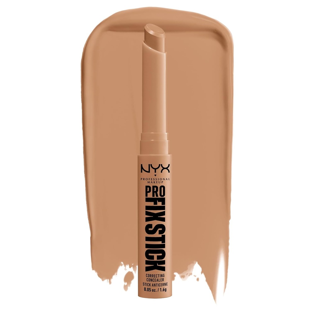 image:imageNYX PROFESSIONAL MAKEUP Pro Fix Stick Correcting Concealer Buildable Medium Coverage Concealer Stick  Vanilla12 NUTMEG