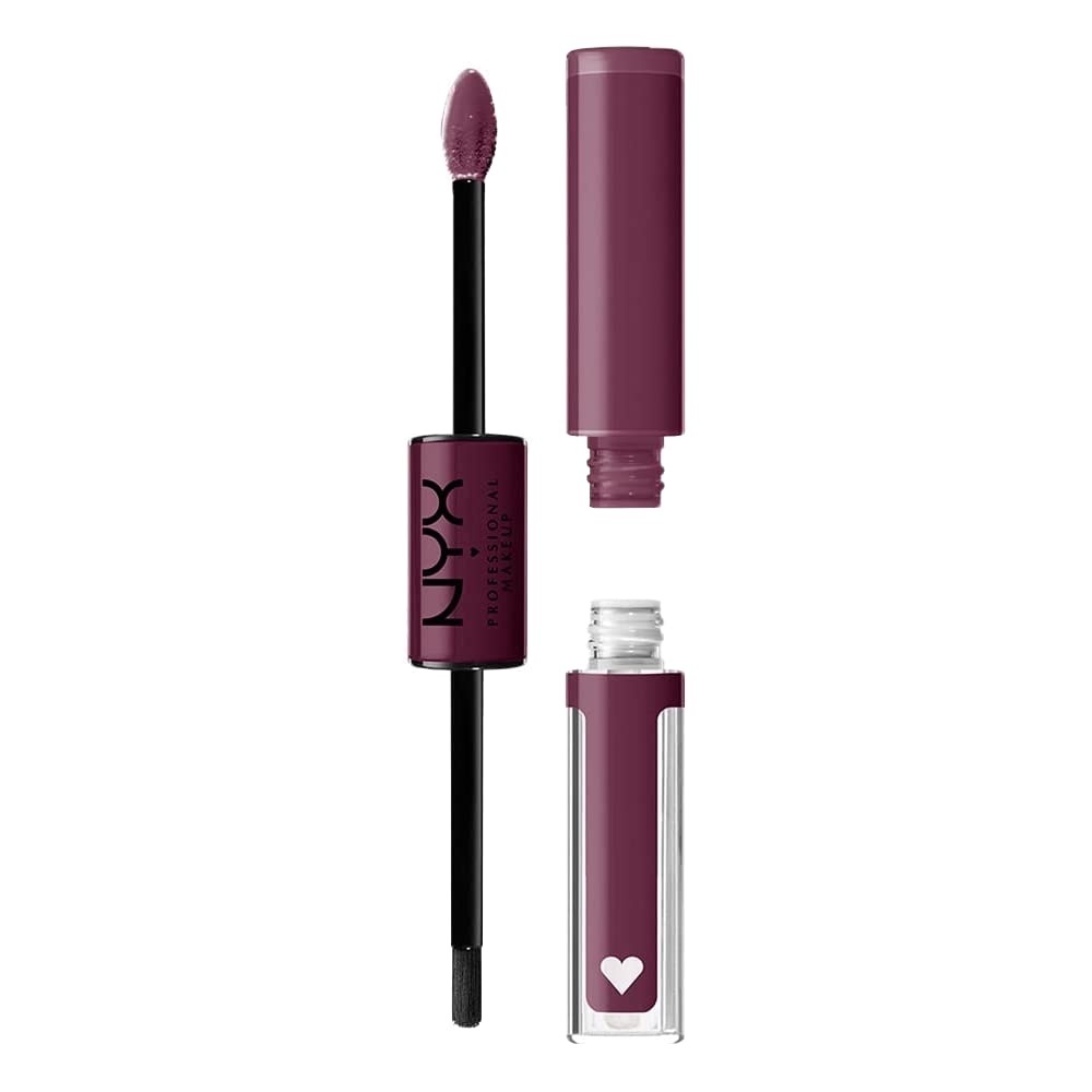image:imageNYX PROFESSIONAL MAKEUP Shine Loud LongLasting Liquid Lipstick with Clear Lip Gloss  Magic Maker Dusty Nude Mauve09 Make It Work