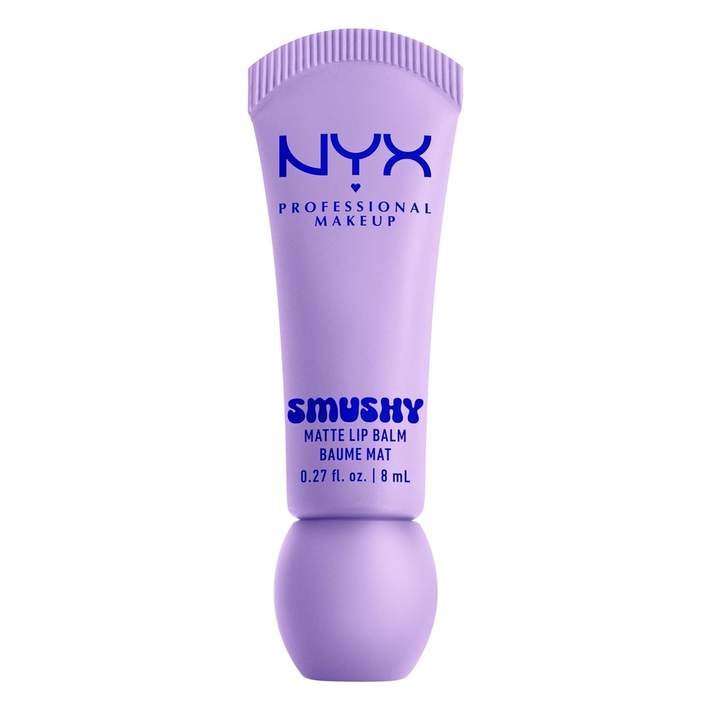 image:imageNYX PROFESSIONAL MAKEUP Smushy Matte Lip Balm Tinted Lip Moisturizer with Soft Matte Finish  Sweet Smack MidTone Pink01 SUGAR SMUSH
