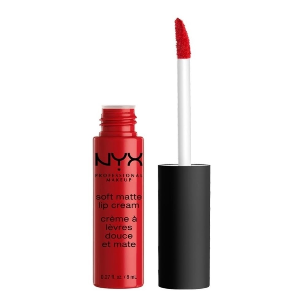 image:imageNYX PROFESSIONAL MAKEUP Soft Matte Lip Cream Lightweight Liquid Lipstick  Cannes Matte Muted MauveAmsterdam