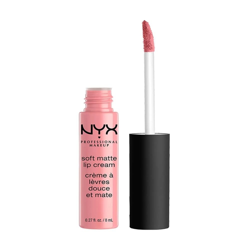 image:imageNYX PROFESSIONAL MAKEUP Soft Matte Lip Cream Lightweight Liquid Lipstick  Cannes Matte Muted MauveIstanbul