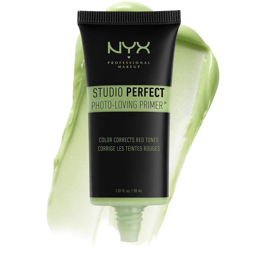 image:imageNYX PROFESSIONAL MAKEUP Studio Perfect Primer Vegan Face Primer  Lavender ColorCorrectingGreen