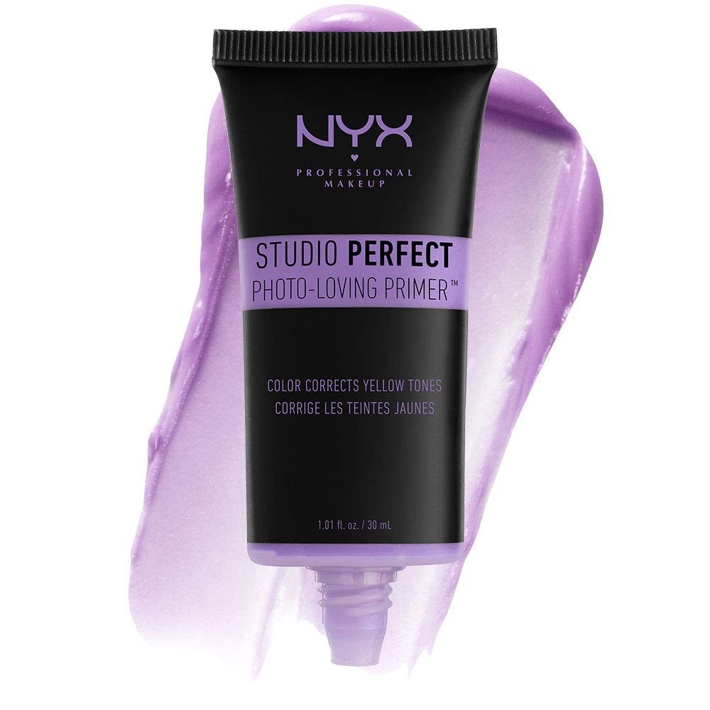 image:imageNYX PROFESSIONAL MAKEUP Studio Perfect Primer Vegan Face Primer  Lavender ColorCorrectingLavender