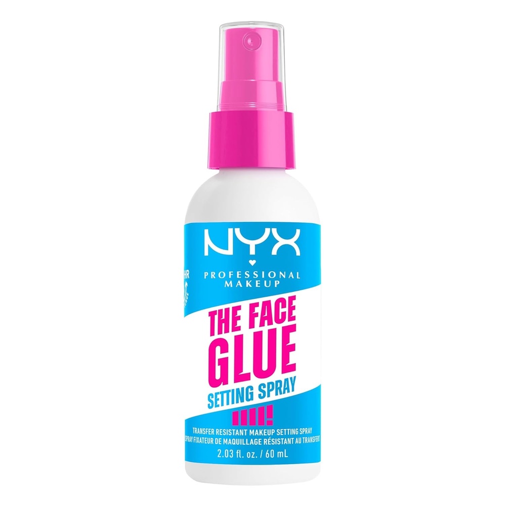image:imageNYX PROFESSIONAL MAKEUP The Face Glue Setting Spray TransferResistant Waterproof Setting Spray Up to 24HR Make Up Wear