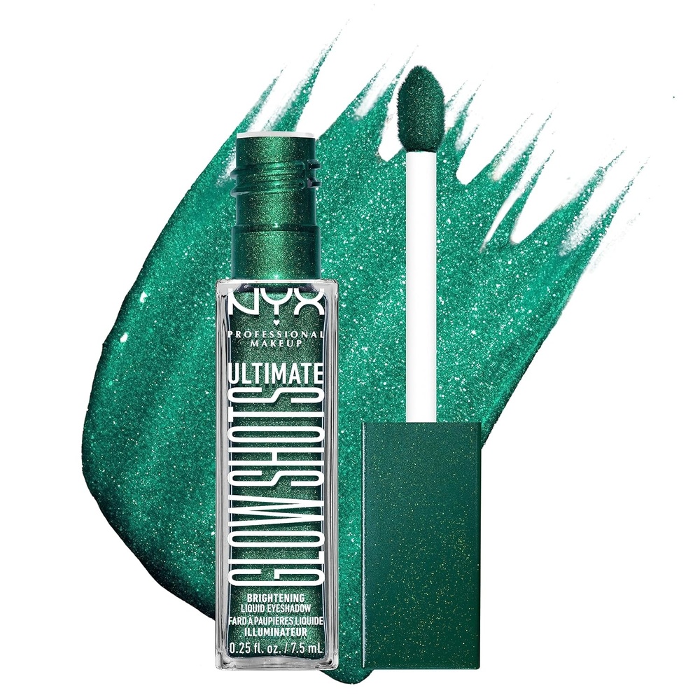 image:imageNYX PROFESSIONAL MAKEUP Ultimate Glow Shots Liquid Eyeshadow LongLasting Shimmer Eye Shadow with Vitamin C  Grapefruit GlowWatermelon Wealth