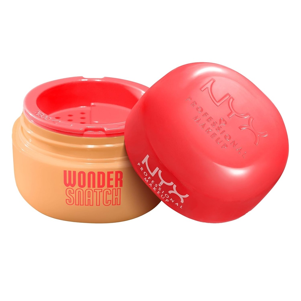 image:imageNYX PROFESSIONAL MAKEUP Wonder Snatch Setting Powder Lifting Loose Powder With Up To 16HR Wear  Cheeky Cherry Brightening Pink05 Banana Brat