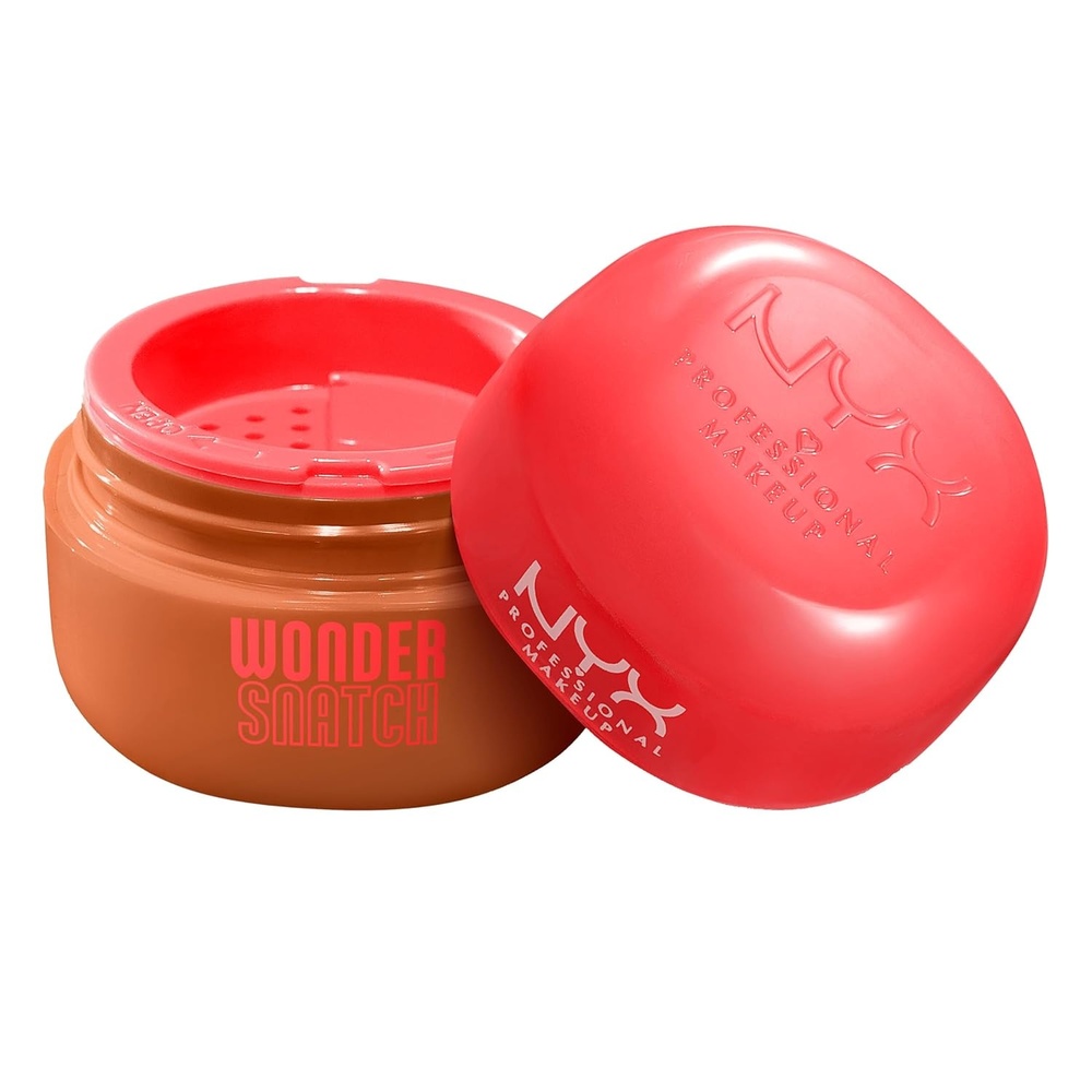 image:imageNYX PROFESSIONAL MAKEUP Wonder Snatch Setting Powder Lifting Loose Powder With Up To 16HR Wear  Cheeky Cherry Brightening Pink07 Cinnamon Catch