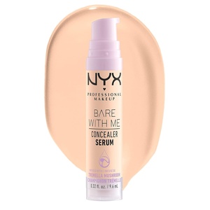 NYX PROFESSIONAL MAKEUP Bare With Me Concealer Serum, Concealer Makeup For Up To 24Hr Hydration – Light(01 Fair)