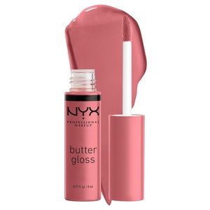 NYX PROFESSIONAL MAKEUP Butter Gloss Brown Sugar, Non-Sticky Lip Gloss – Pack Of 3 (Sugar High, Spiked Toffee, Butterscotch)(07 Tiramisu)